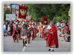 2015 Guerras Cantabras Desfile Romanos (84)